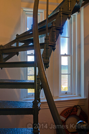 Forty Mile Point Lighthouse - Stairs