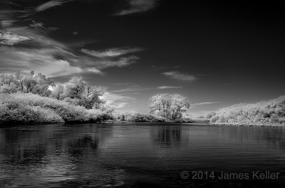 Kalamazoo River Infrared.