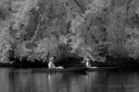 Kalamazoo River Infrared.