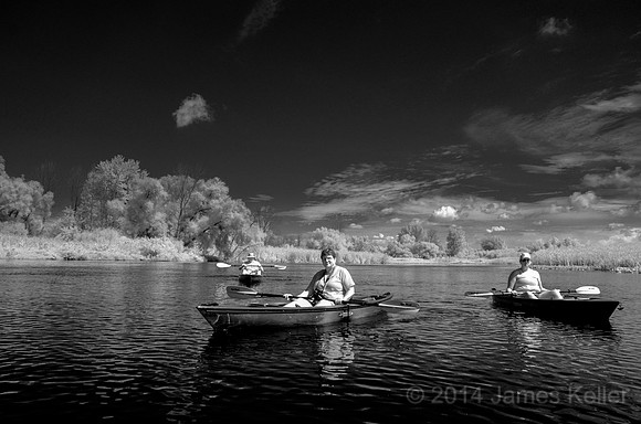 Kalamazoo River Infrared.