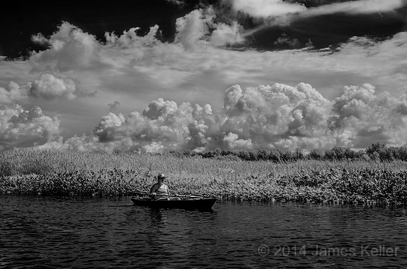 Kalamazoo River Infrared.