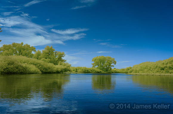 Kalamazoo River Infrared.