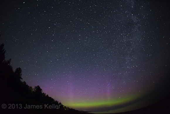 Northern Lights over Hamond Bay 1