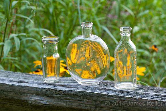 Stained Glass Bottles