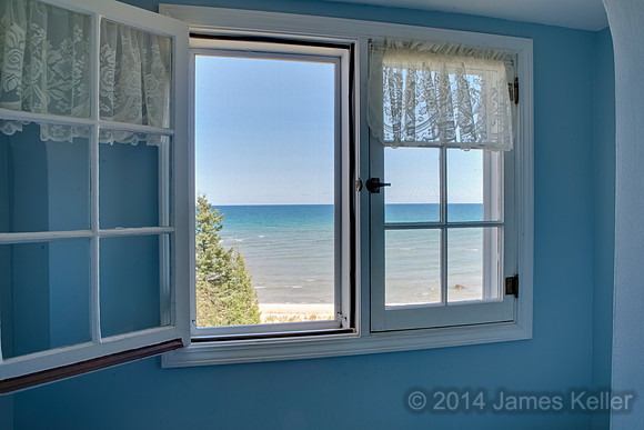 Forty Mile Point Lighthouse - Blue